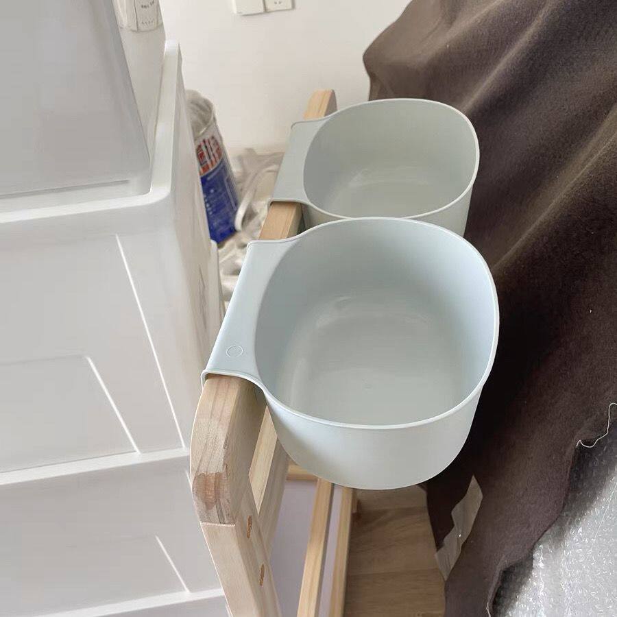 婴儿床收纳悬挂床边篮尿