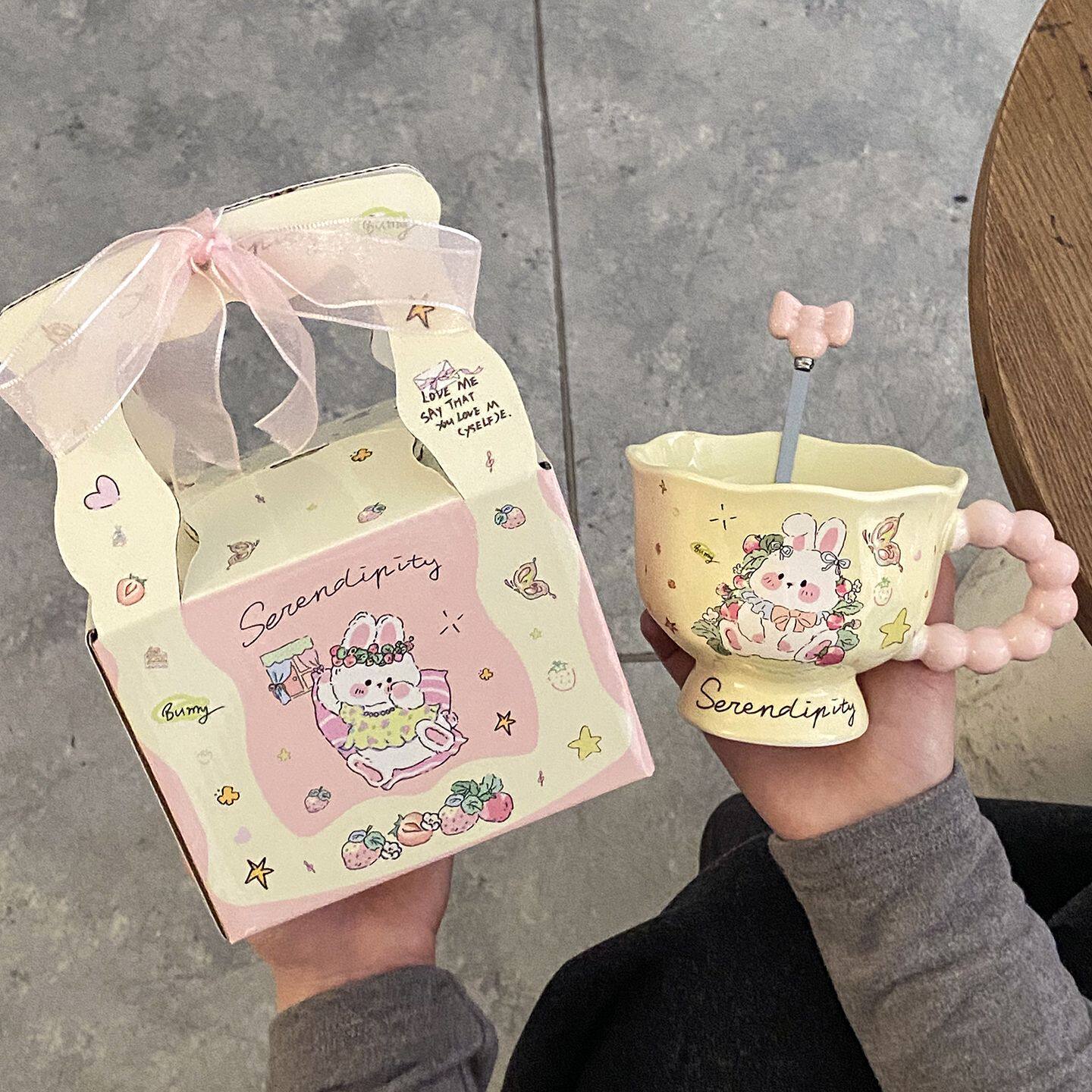 个人专用精致杯子粉色可