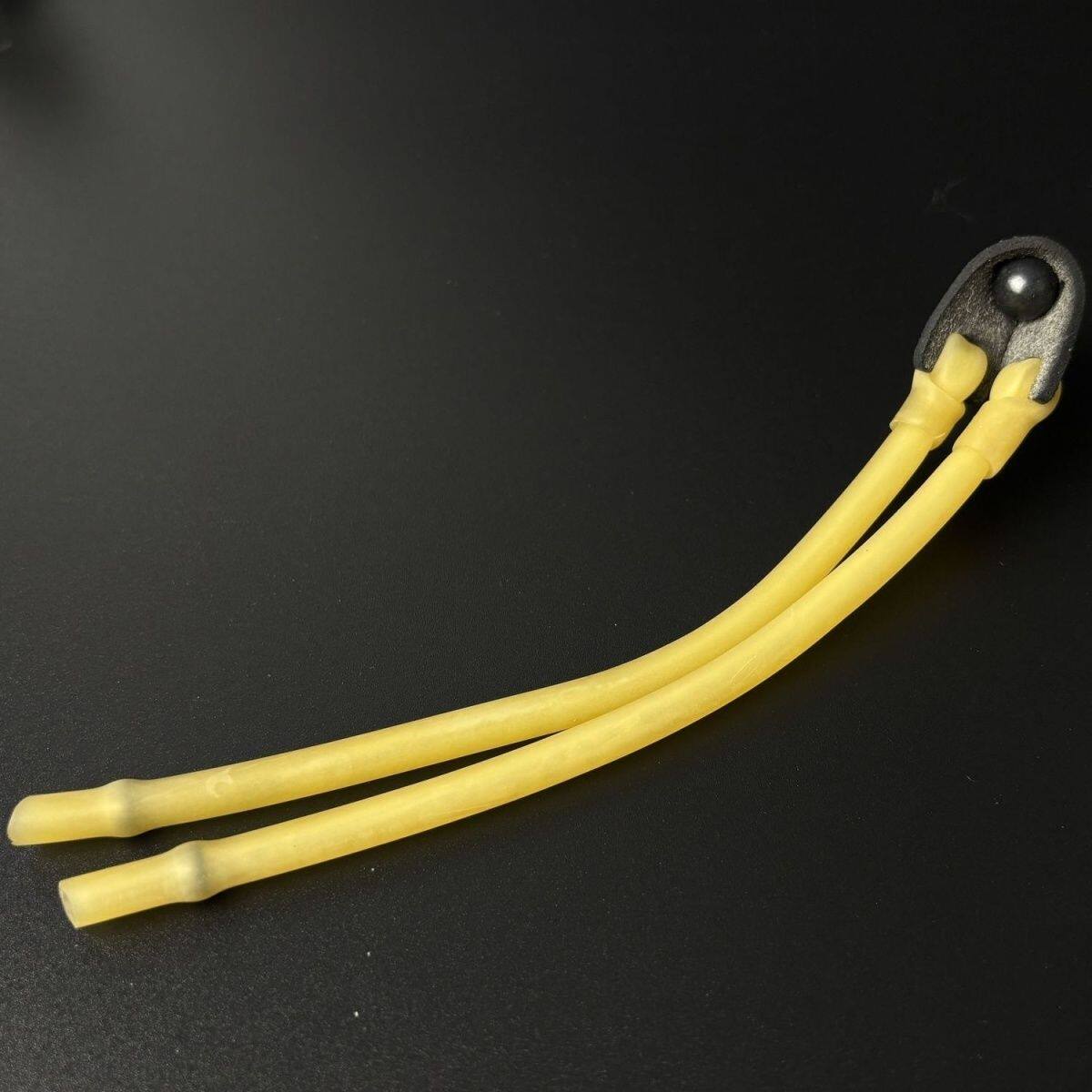 高强度弹弓皮筋单股卡球弹弓打钢珠专用橡皮筋乳胶管圆皮筋大威力