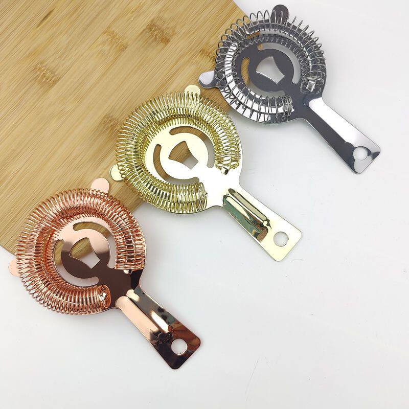 果酒专用过滤器不锈钢滤冰器冰隔过滤器酒吧鸡尾酒隔冰器家用自制