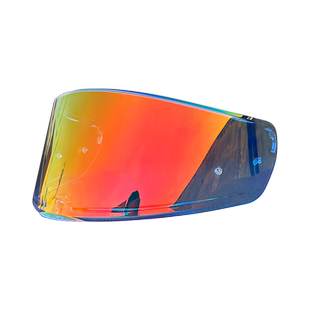 motobros适用于ls2头盔镜片FF397/801镀银极光黑防晒日夜通用