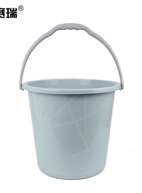 安赛瑞 厨卫塑料水桶 带提手清洁桶16L  大容量  蓝色27311 BJ