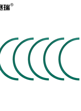 安赛瑞 反光防水压力表贴  三色标识贴仪表盘指示贴 310605