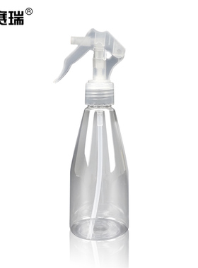 安赛瑞 便携式喷雾瓶 手压式小喷瓶白色透明塑料瓶 600342 BJ