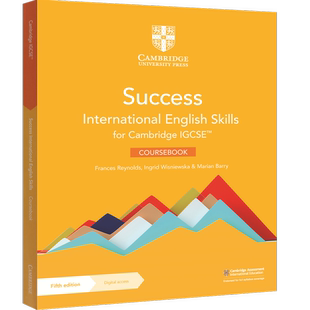 考试 English 0511 0993 COURSEBOOK 9781009122542 0510 IGCSE Success 0991 for Skills International 含在线激活码 Cambridge