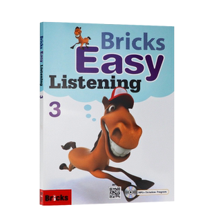 Bricks Easy Listening Level 3级别主课本含CD光盘学习软件 英文原版进口英语短期教材