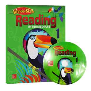 WonderSkills Reading Intermediate 1 中级 麦克劳希尔分级阅读训练教材 小学英语教材加州阅读技能书 少儿英语课外辅导培训教材