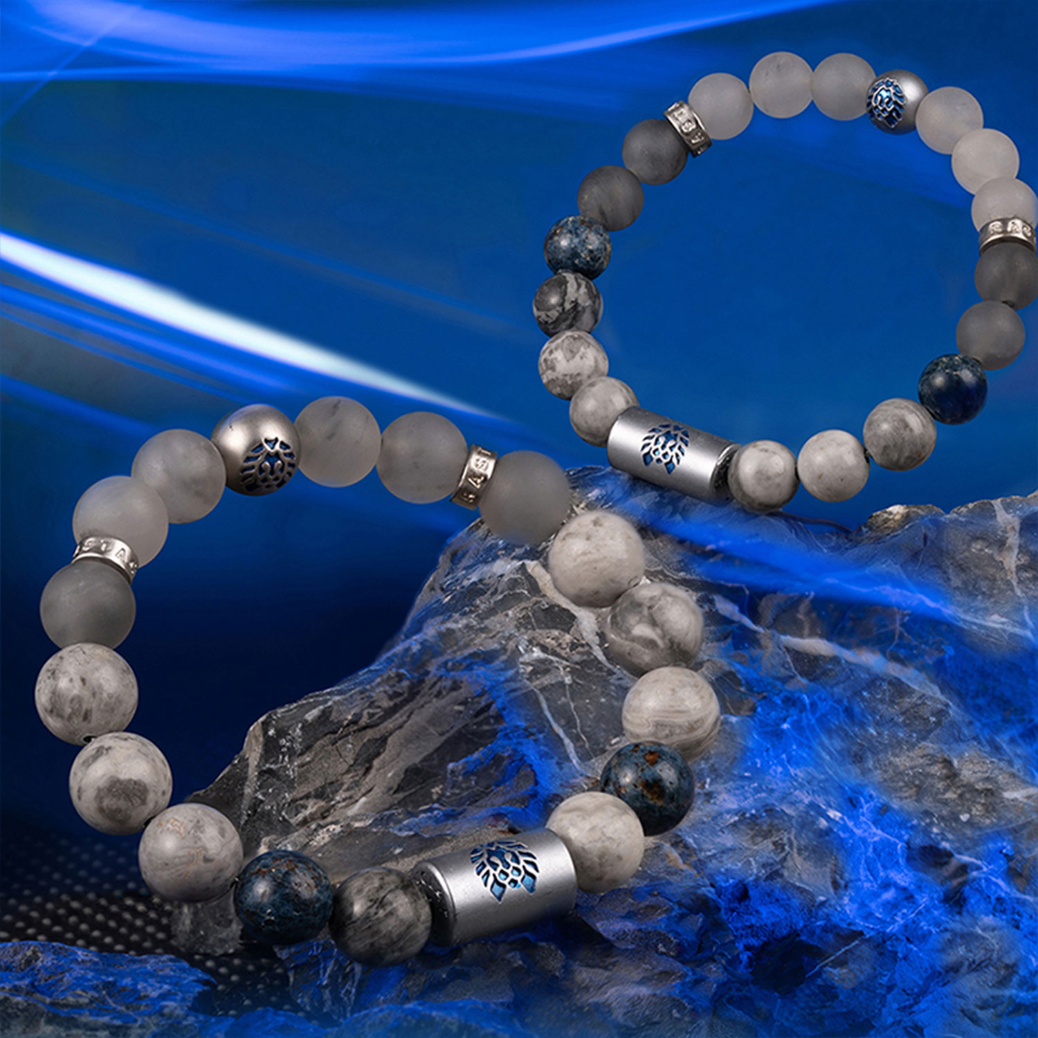 礼物古风小狮子新中式太空蓝国潮