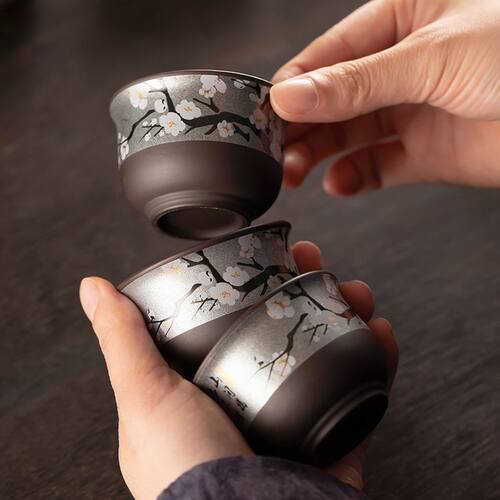 一人独饮茶具高档紫砂功