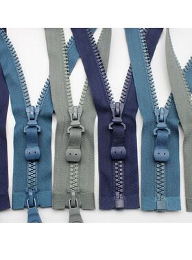 拉链衣服专用树脂6号8号双头双开单开拉链棕色绿色拉头6vs外套门