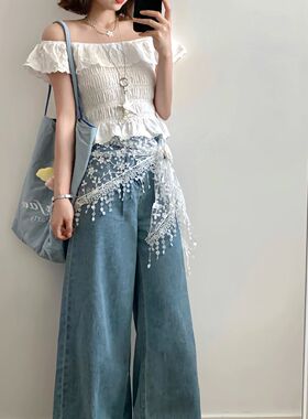 蕾丝花边腰带巴洛克风流