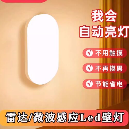 220v夜间人体自动感应灯V