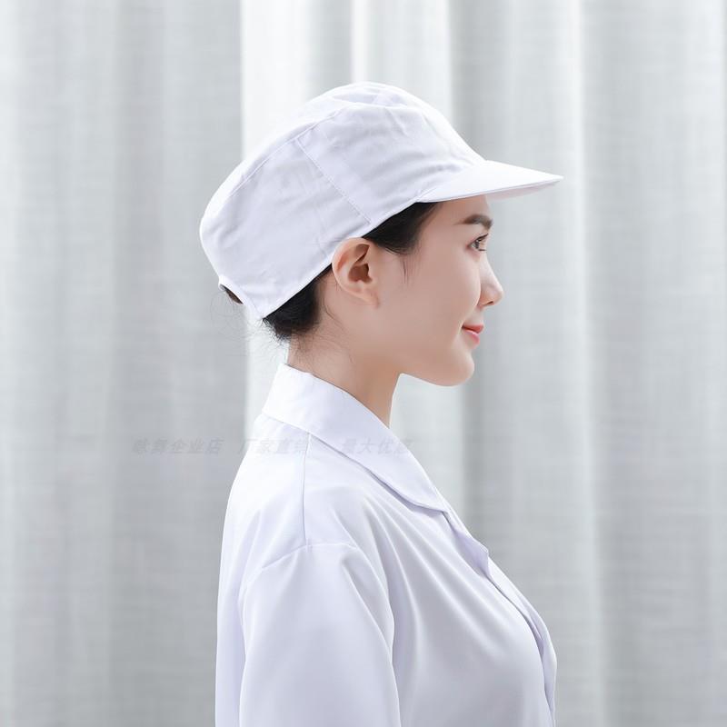 女士防尘工作帽食品车间