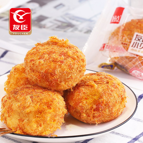 友臣肉松小贝500g早餐