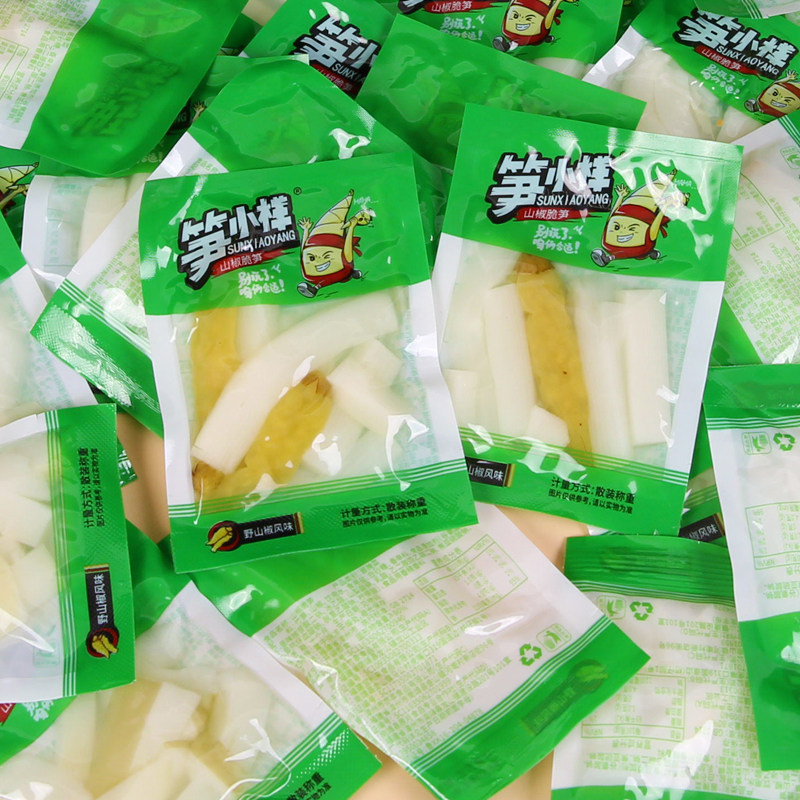 笋小样山椒脆笋网红零食