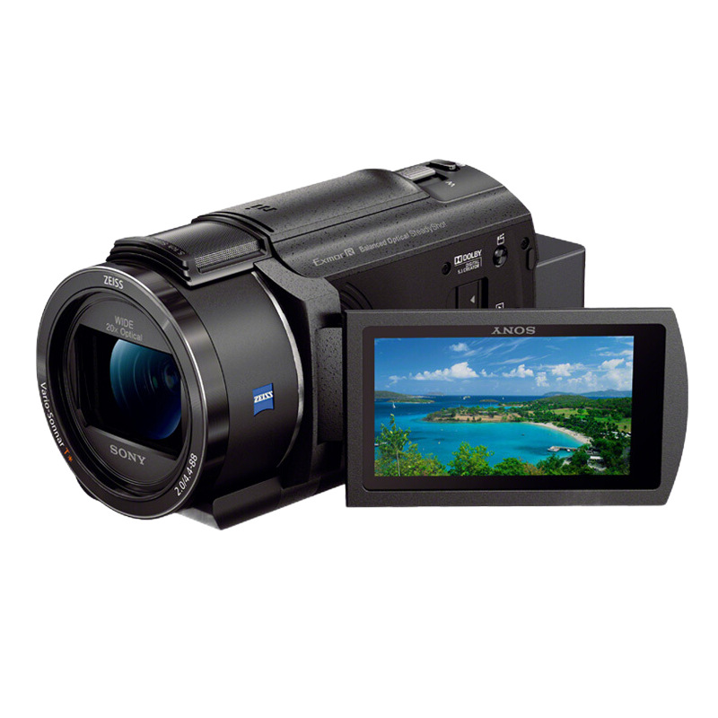 索尼FDR-AX45A数码摄像机 4K高清 DV录像机 直播旅游婚庆 ax45a