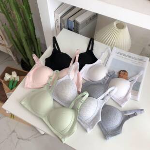 teenage girls ribbed bra set 6 pieces ages 1316 simple