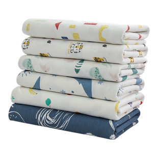 纯棉布料100全棉宝宝印花卡通睡衣裤子打底衫棉布服装diy面料布头