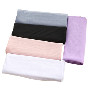 四面弹网纱布料杰明网高弹纱布纯色柔软简约上衣连衣裙服装面料