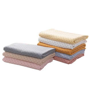 纯棉双层皱布纱布布料宝宝睡衣家居服浴巾全棉绉布布头diy面料