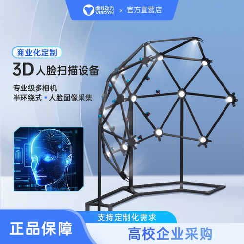 虚拟动力人脸扫描VIRDYN