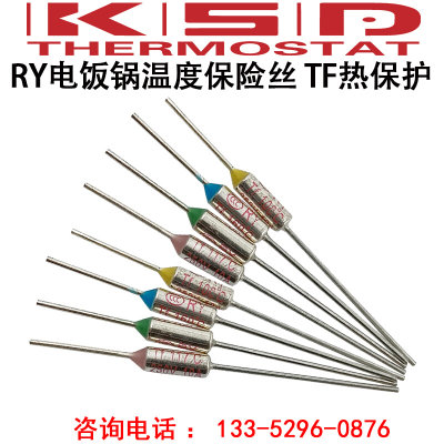 干衣机专用温度保险丝 RY108 RY105 RY110 RY120 10A 热熔断器