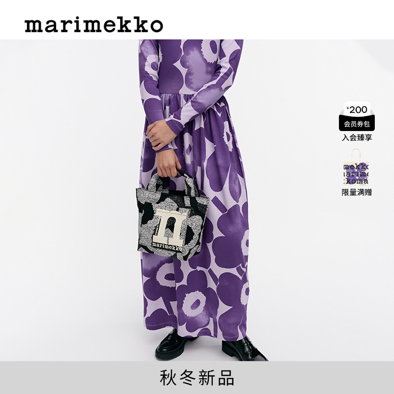 Marimekko【Unikko游霓可】25早秋MONO轻便迷你托特包商场同款