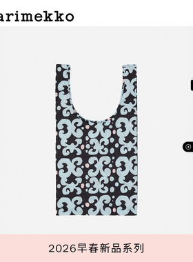 新年礼物Marimekko玛莉美歌Keidas图案托特包35X40CM26早春新款