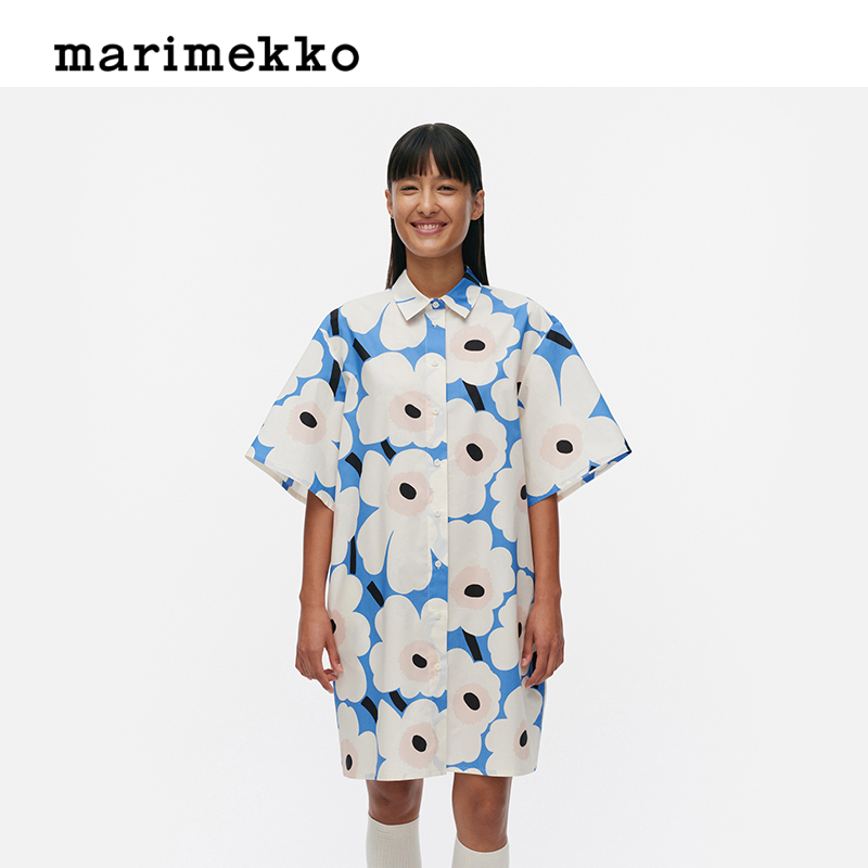 Marimekko【明星同款】【亚洲限定】游霓可女士连衣裙早秋