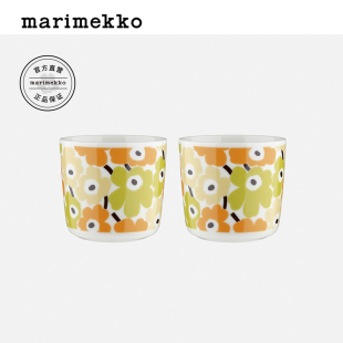 Marimekko Unikko游霓可印花 芬兰25早秋新款 家用对杯200ml