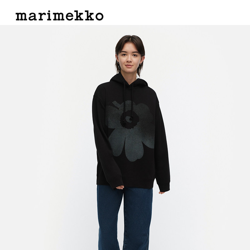 Marimekko【Unikko游霓可】男女同款情侣长袖卫衣