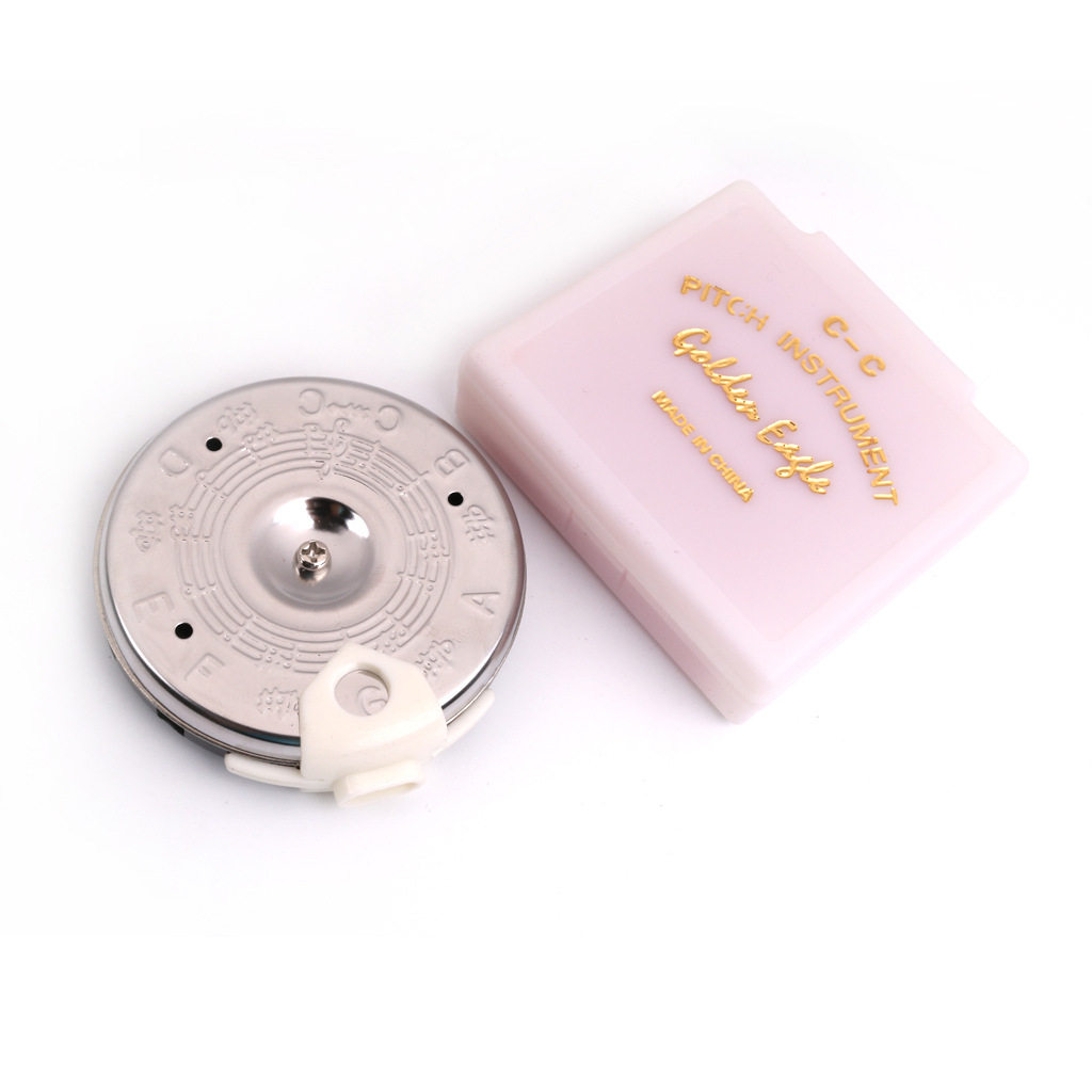 圆盘校音器口吹罗盘调音器校音器十二平均律调音器口吹定音笛
