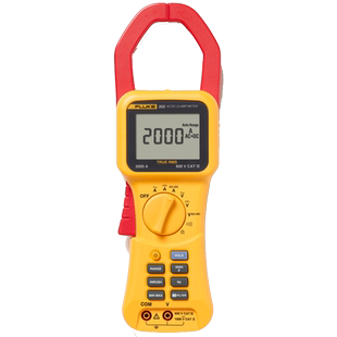 FLUKE福禄克高精度数字钳型电流表F353 355交直流2000A钳形万用表