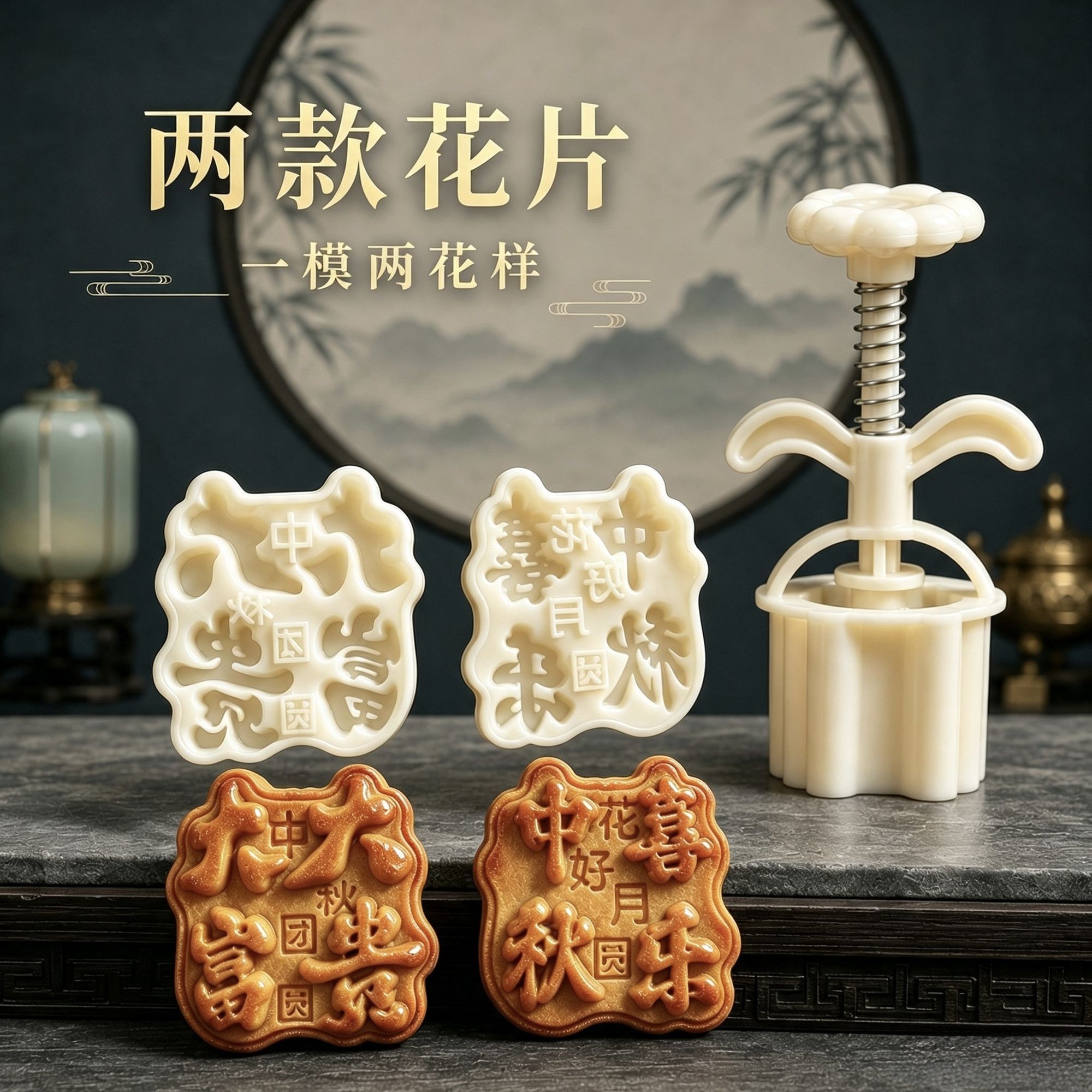 教师节月饼模具26新款大