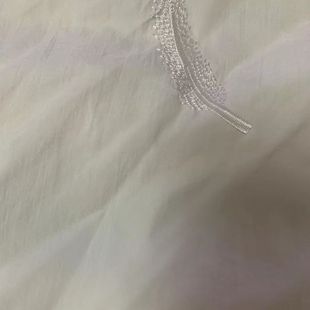 三合一羽绒布料高档轻薄款羽绒三合一布料免绗缝免胆直充羽绒服面