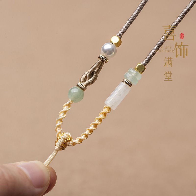 女士高端吊坠挂绳自由搭