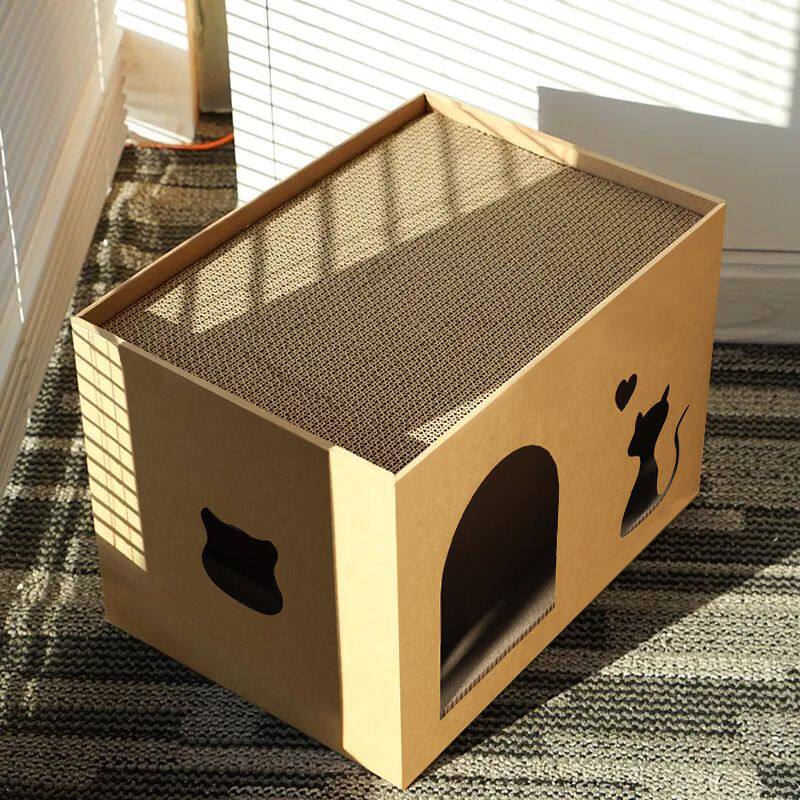 纸箱子猫窝猫咪屋超大号
