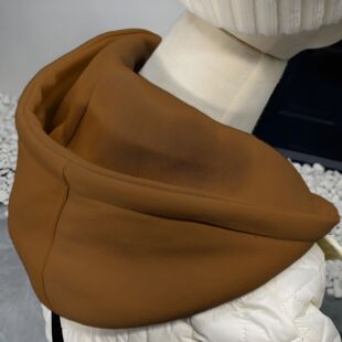 衣服上配的假帽子单买可拆卸纽扣羽绒服百搭新款男女单独领子假领