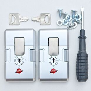 拉杆箱配件大全行李箱通用锁扣配件拉杆箱钥匙卡扣零件HB扣锁皮箱