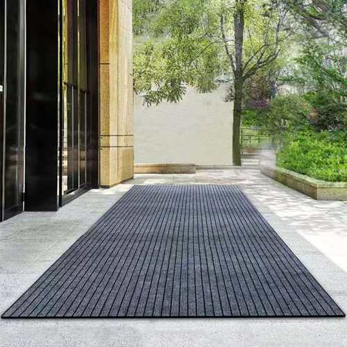 1.6米宽商用地毯防滑除尘吸水商场超市门口地垫160公分厘米七条纹