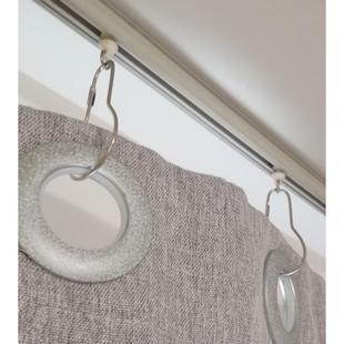 窗帘短了加长神器加长挂钩窗帘短罗马杆环帘布帘拉帘缩水增长延长