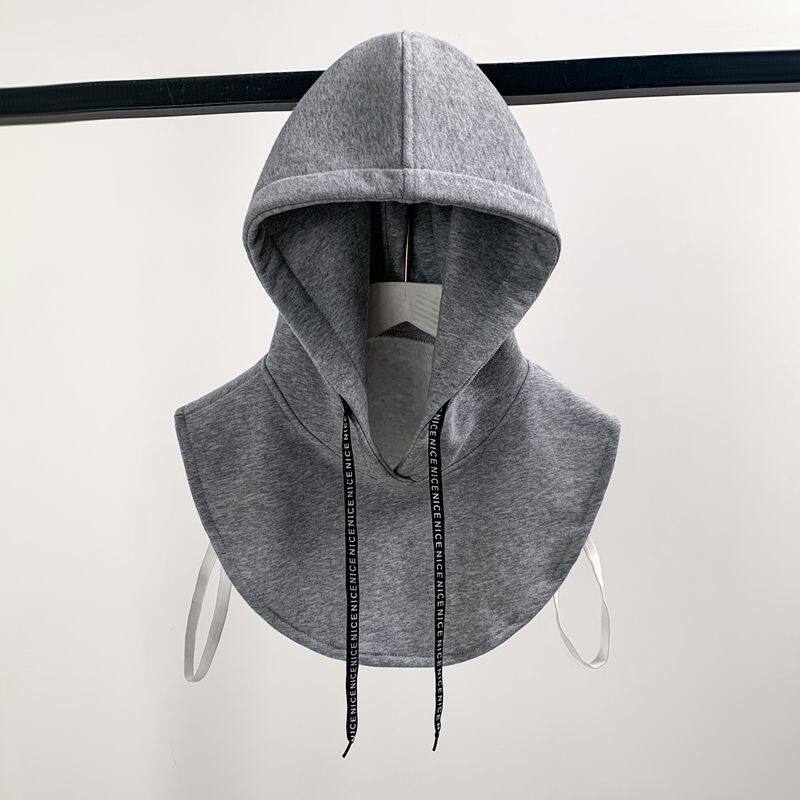 内搭假帽子春装卫衣假帽子领内搭连帽假领子加绒加厚外套装饰领单