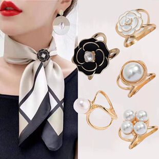 蝴蝶结小配件多功能超小号搭配丝巾扣新款衬衫飘带扣环衬衣扣蝴蝶