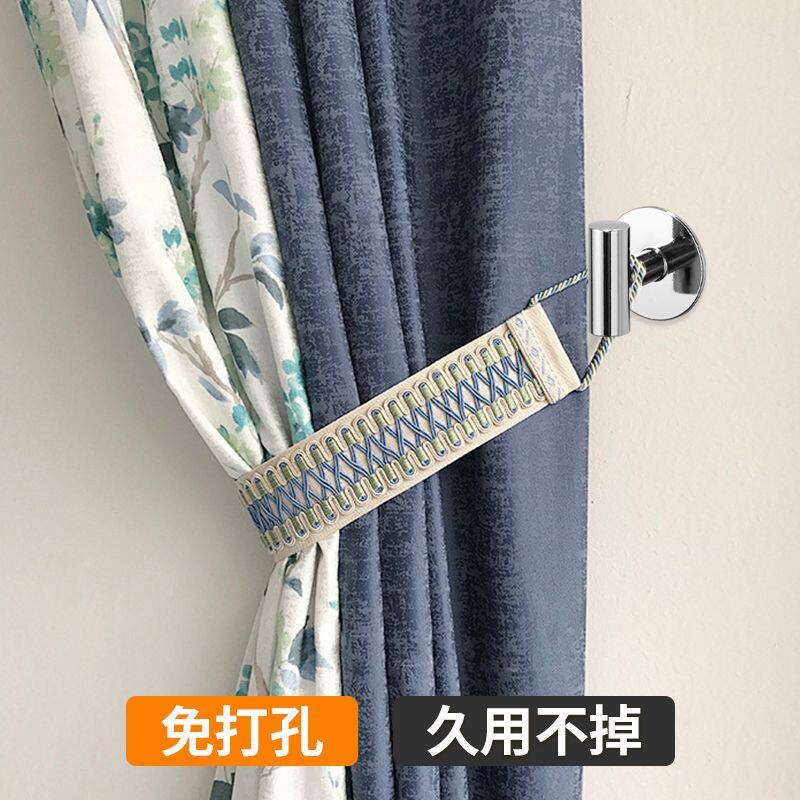 门帘专用挂钩窗帘免打孔