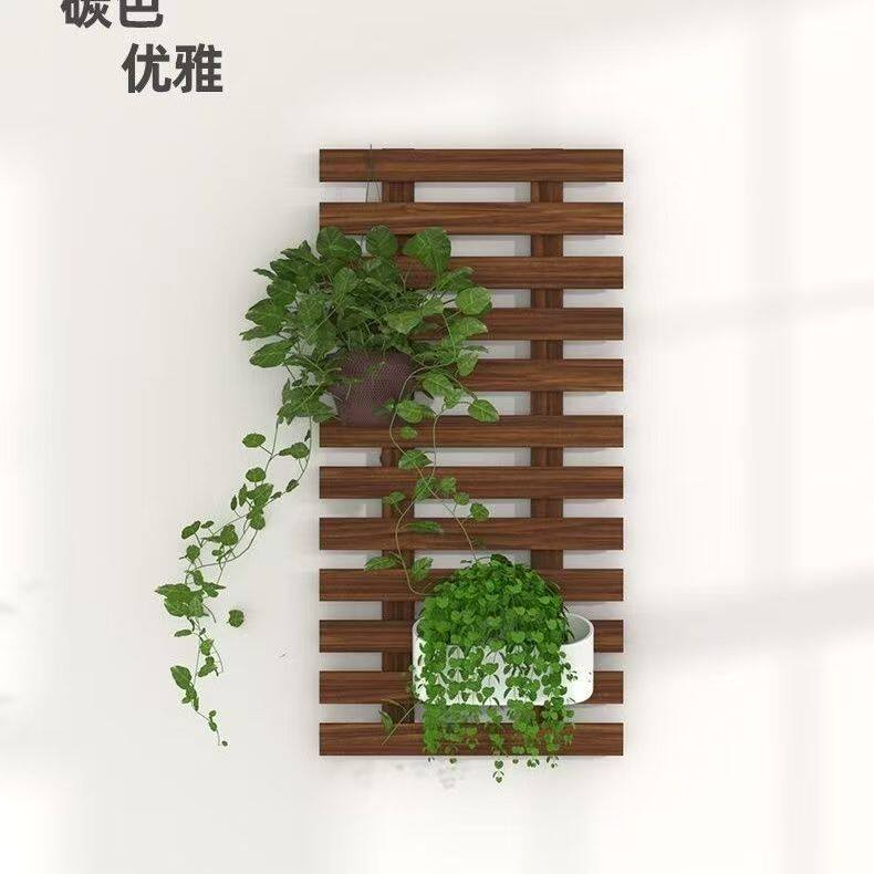 框壁挂绿植唐潮中式实木