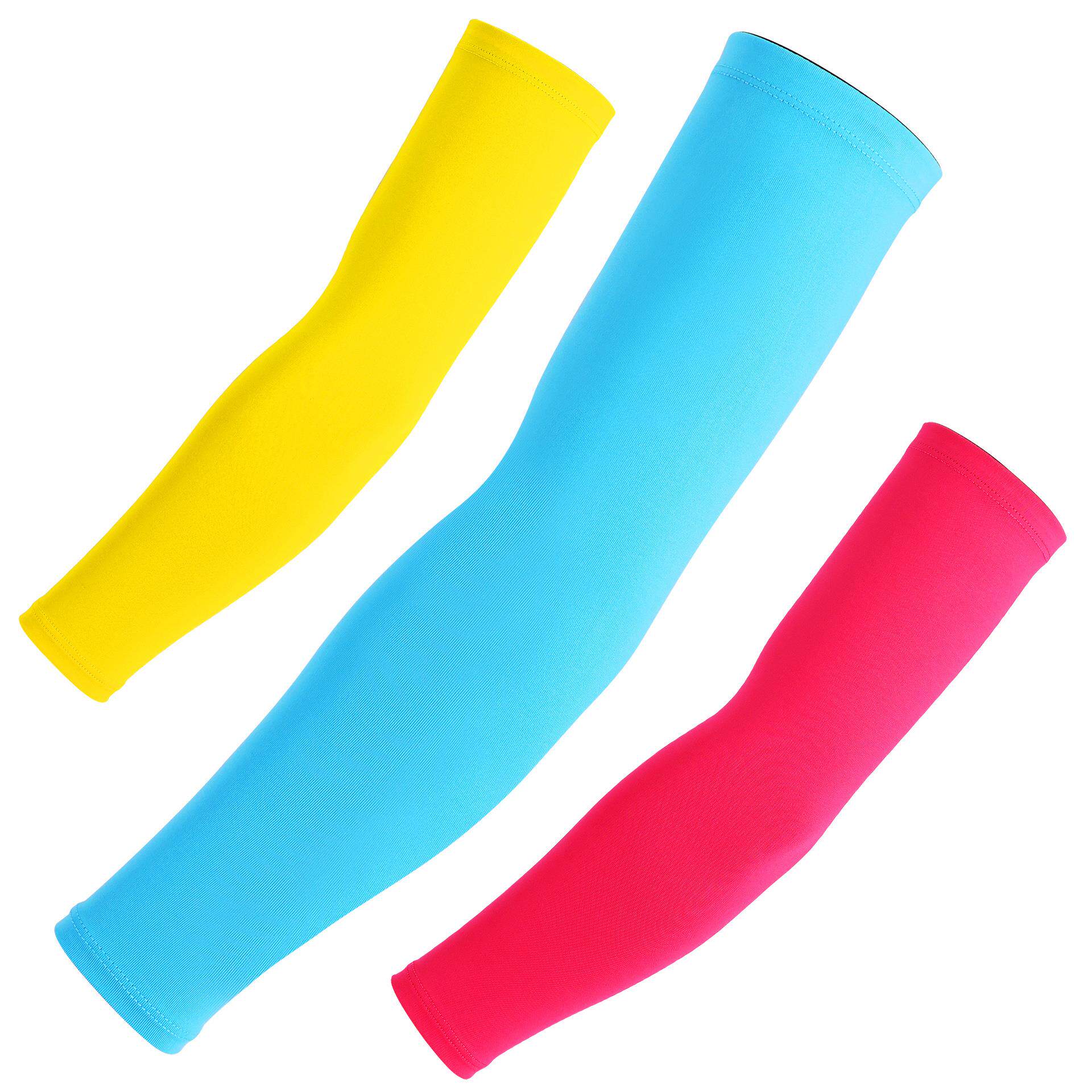 篮球护臂硅胶防打滑护袖夏季防晒冰丝袖套户外骑行运动机车手臂套