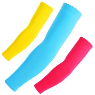 套户外骑行运动机车手臂套 防晒冰丝袖 篮球护臂硅胶防打滑护袖 夏季