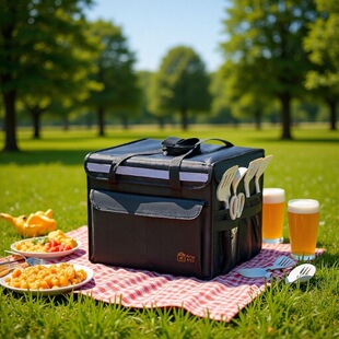 外卖保温包车载储物加厚整理箱大容量冰包冷藏箱户外送餐包