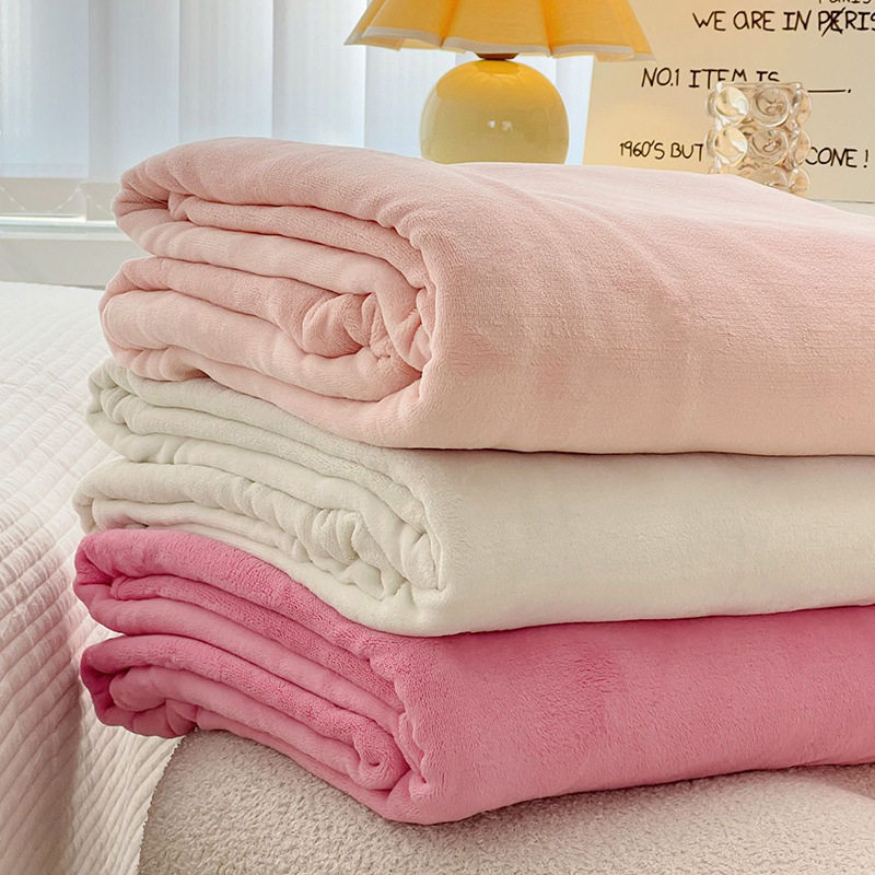 纯色牛奶绒床单单件冬季加厚法兰绒被单南通珊瑚绒床单单品