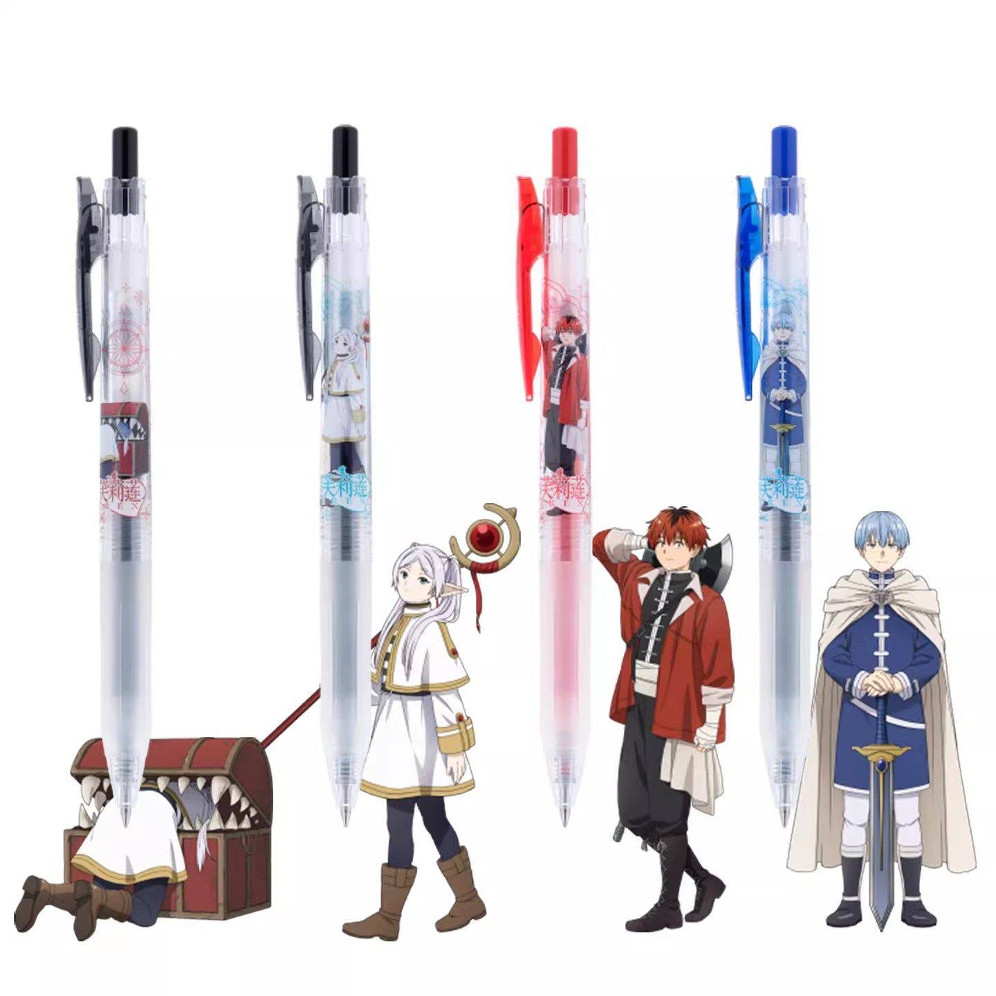 日本ZEBRA斑马JJ15葬送的芙莉莲联名款中性笔二次元动漫辛美尔菲伦芙莉莲限定按动水笔0.5学生用大容量签字笔,文具电教/文化用品/商务用品,中性笔,淘宝优惠券,粉丝福利购,淘宝优惠卷